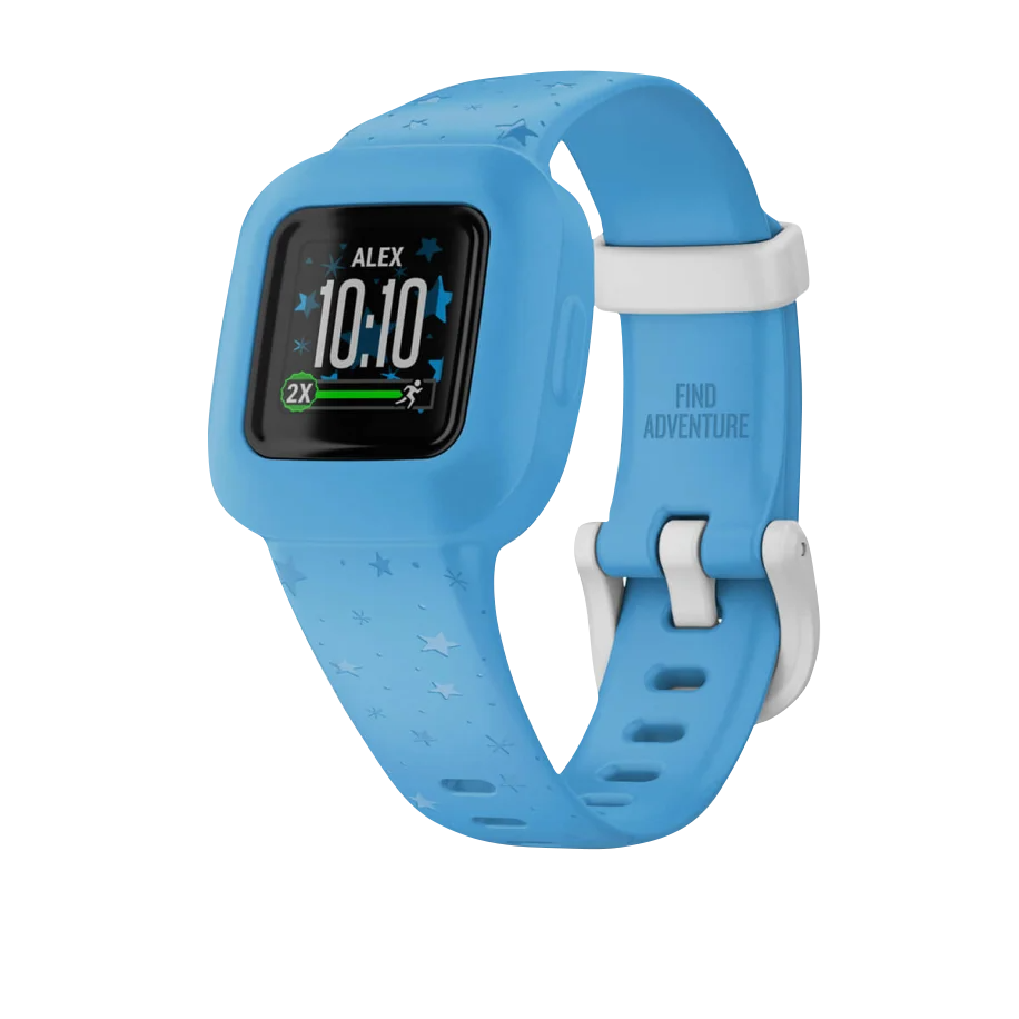 Garmin vivofit jr 3, Blue Star (Garmin Certified Refurbished)