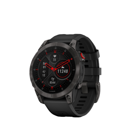 Garmin Epix (Gen 2), Black Titanium, Adventure GPS Smartwatch with Maps and Built-in Flashlight (Garmin Certified Refurbished)