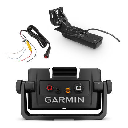 Garmin ECHOMAP UHD 7Xcv Boat Kit, Includes GT24HW-TM Transducer, Power Cable and Cradle (020-00200-21)