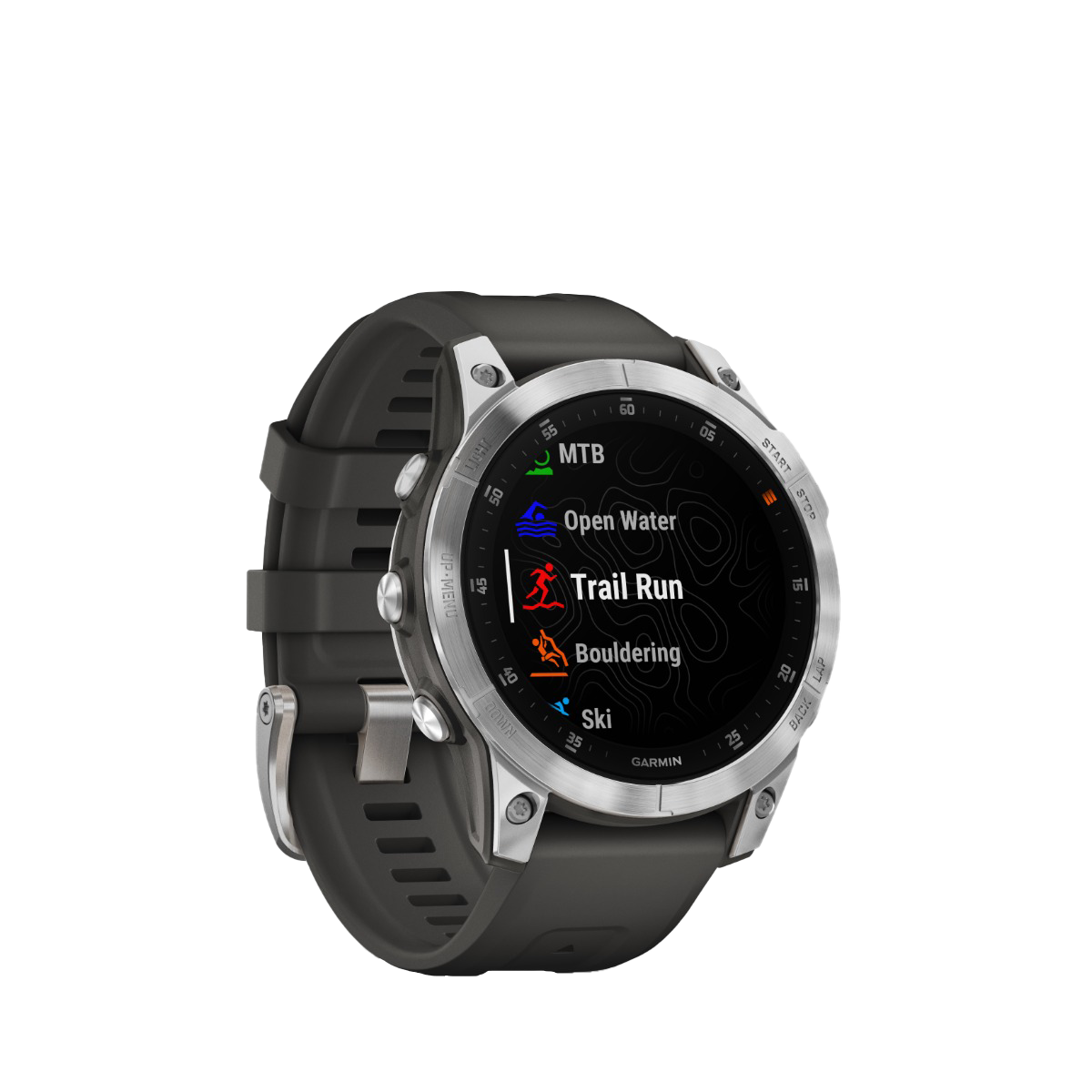 Garmin Epix (Gen 2), Slate Steel, Adventure GPS Smartwatch with Maps and Built-in Flashlight (Garmin Certified Refurbished)