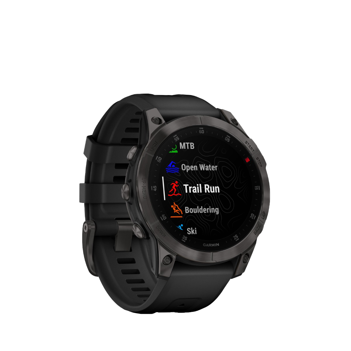 Garmin Epix (Gen 2), Black Titanium, Adventure GPS Smartwatch with Maps and Built-in Flashlight (Garmin Certified Refurbished)
