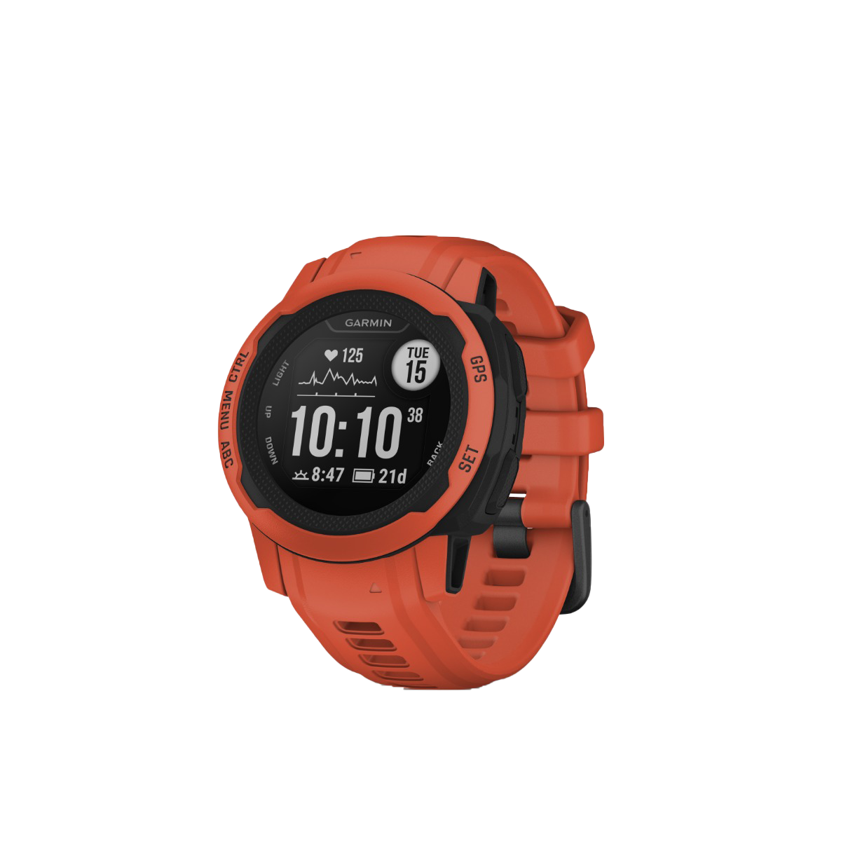 Garmin Instinct 2S, Poppy (Garmin Certified Refurbished)