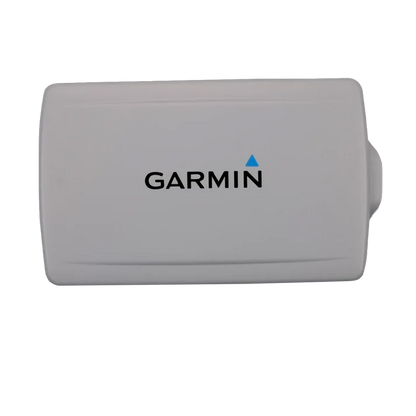 Protective cover for Garmin GPSMAP 6008/6208, white plastic marine electronics accessory.