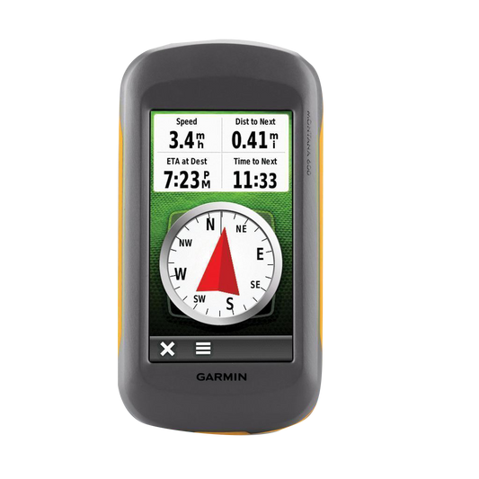 Garmin Montana 600, Handheld Touchscreen Outdoor/Trail GPS with Maps (Garmin Certified Refurbished) by Garmin