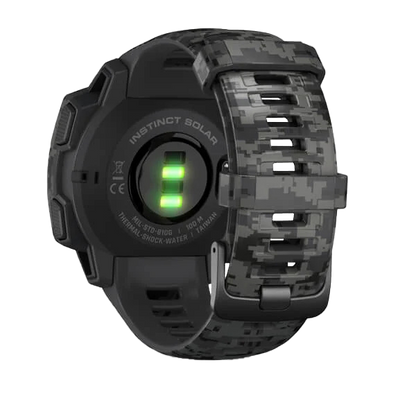 Garmin Instinct Solar - Camo Edition, Graphite Camo (010-02293-15)