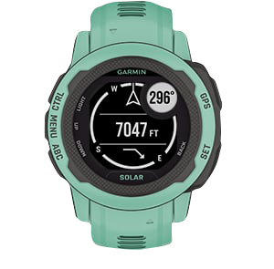 Garmin Instinct 2S Solar, Neo Tropic (Garmin Certified Refurbished) by Garmin