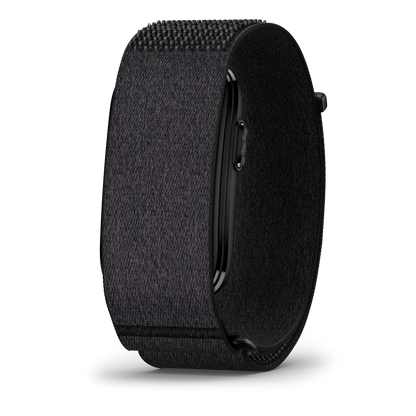 CIRQA Smart Band black fabric strap for Garmin Venu smart watches, size S-M