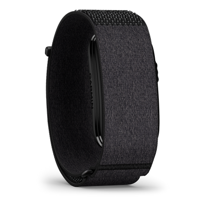 CIRQA Smart Band by Garmin for Venu, black fabric strap, size S-M