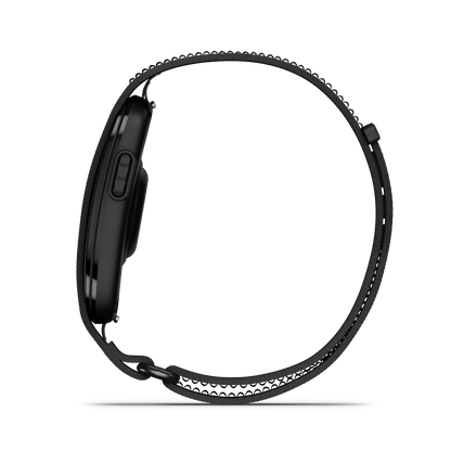 CIRQA Smart Band for Garmin Venu, black, size S-M, Garmin smartwatch accessory