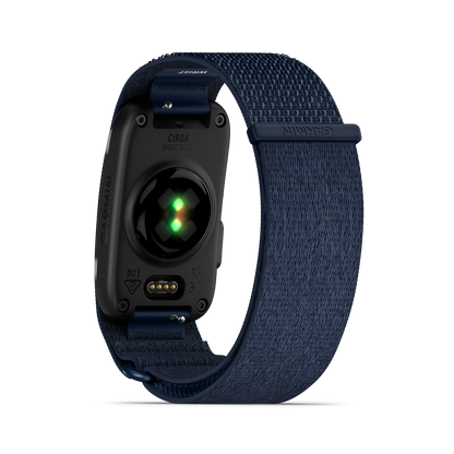 Garmin CIRQA Smart Band Captain Blue S-M; activity monitor with navy fabric strap