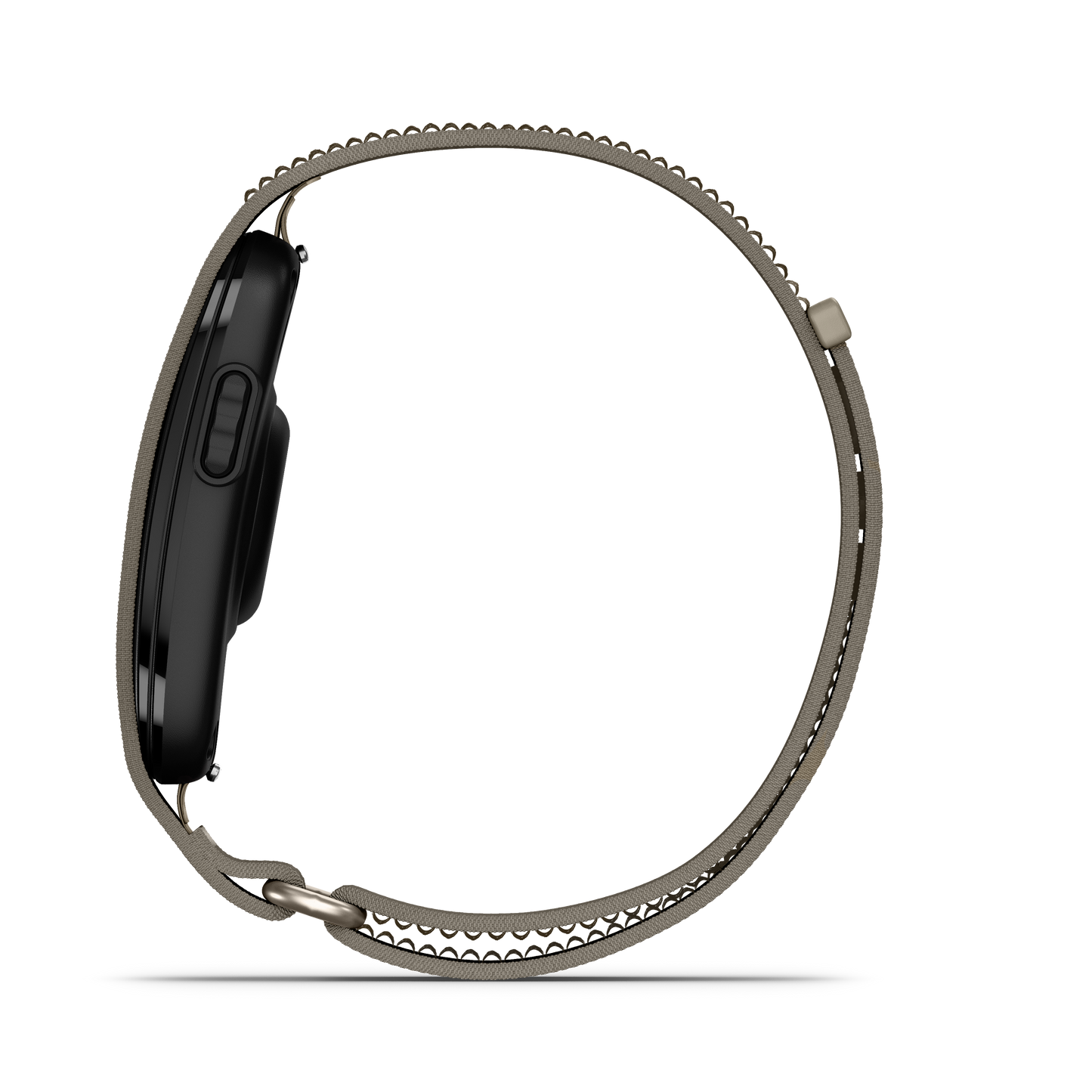 Garmin CIRQA Smart Band for Venu watches, French Gray woven strap, size L-XL.