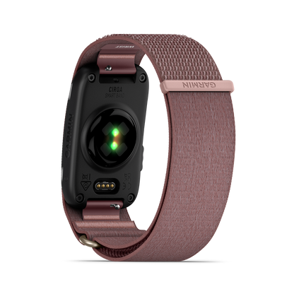 Garmin CIRQA Smart Band mauve L-XL with fabric strap for Venu activity monitors