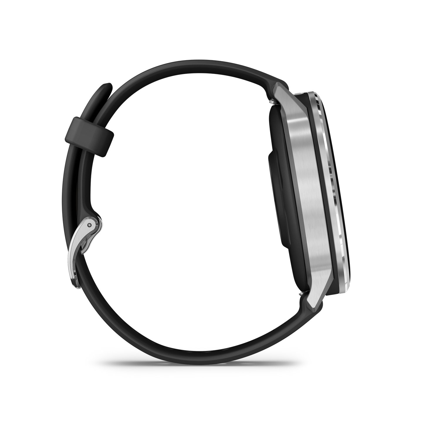 Garmin D2 Air X15, Silver with Black Silicone Band (010-03014-50)