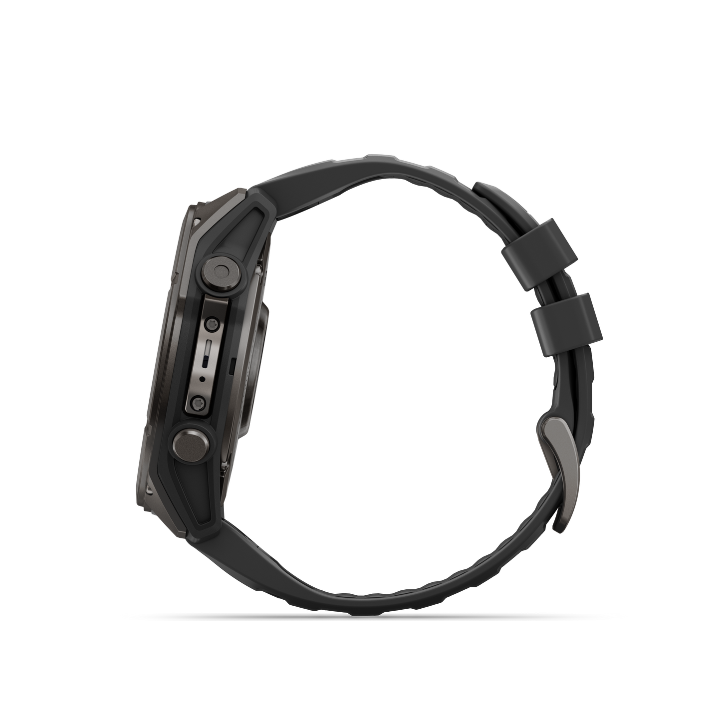 Garmin Fenix 9 AMOLED, (51mm), DLC Titanium w/ Black Silicone Band (010-04763-10)