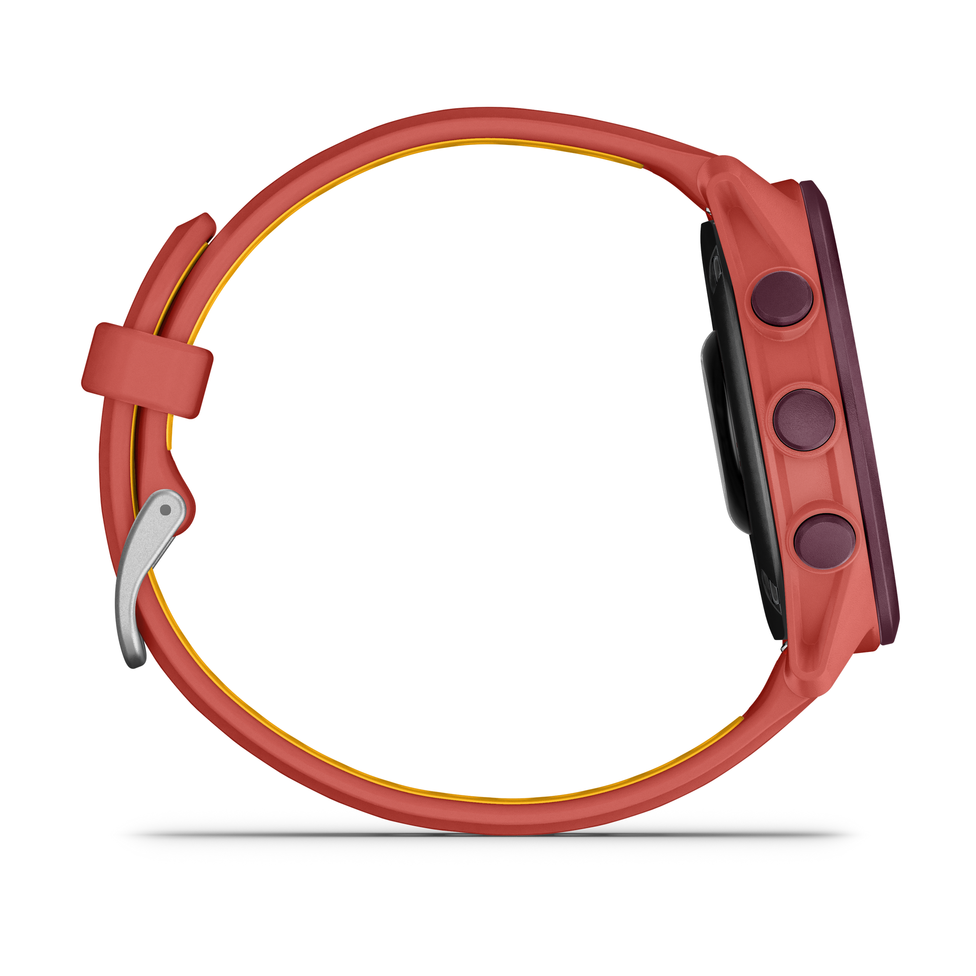 Garmin Forerunner 170 Music smartwatch with red-pink/mango band