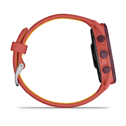 Garmin Forerunner 170 Music smartwatch with red-pink/mango band