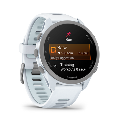 Garmin Forerunner 170 Music smartwatch with Whitestone/Cloud Blue band