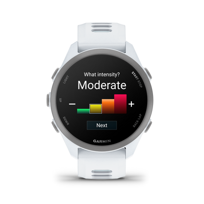 Garmin Forerunner 170 smartwatch with Whitestone/Cloud Blue band