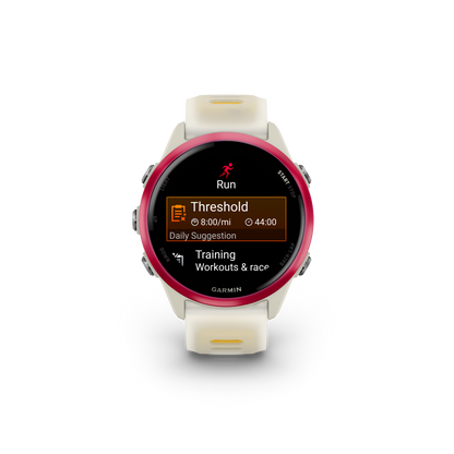 Garmin Forerunner 570, 42mm, Raspberry with Bone/Mango Band (010-02970-02)