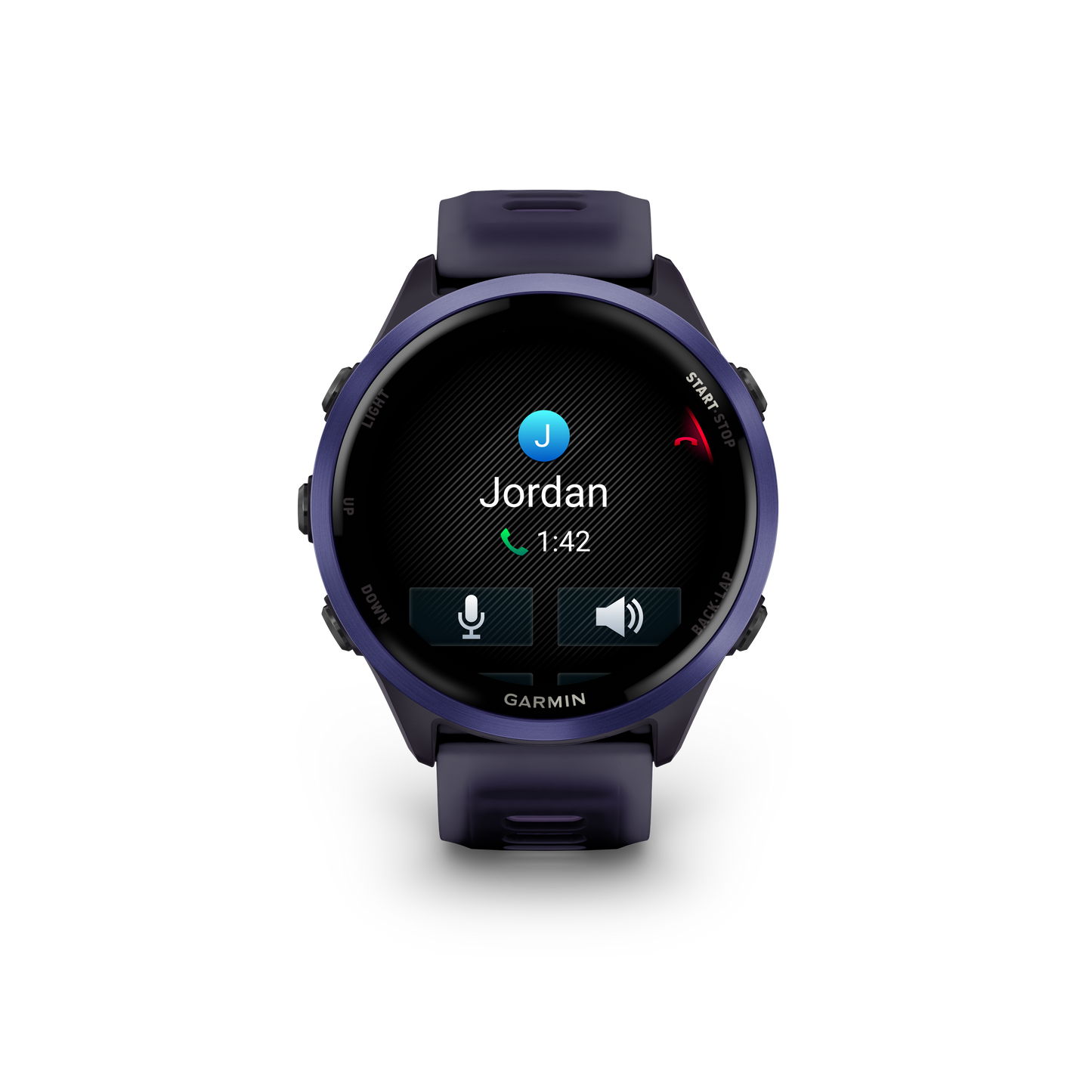 Garmin Forerunner 265, lunette noire de 46 mm avec boîtier Aqua et bracelet en silicone Aqua/noir (010-02810-02)