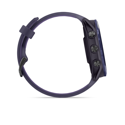 Garmin Forerunner 265, lunette noire de 46 mm avec boîtier Aqua et bracelet en silicone Aqua/noir (010-02810-02)