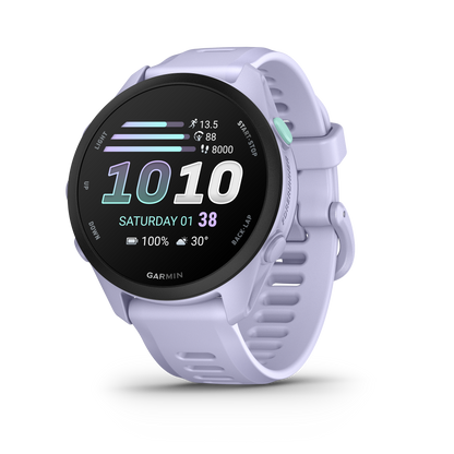 Garmin Forerunner 70, Cool Lavender, AMOLED GPS Fitness Smartwatch (010-04307-03)