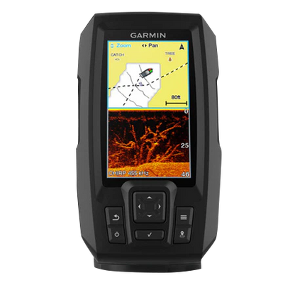 Garmin STRIKER Plus 4cv GPS fishfinder with GT20-TM transducer and 4-inch display