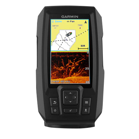 Garmin STRIKER Plus 4cv fishfinder with GT20-TM transducer, 4-inch GPS chartplotter display