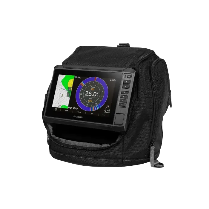 Garmin ECHOMAP UHD2 73sv Ice Fishing Bundle with Garmin Navionics+ Canada, Alaska and Great Lakes data card (010-00200-32)