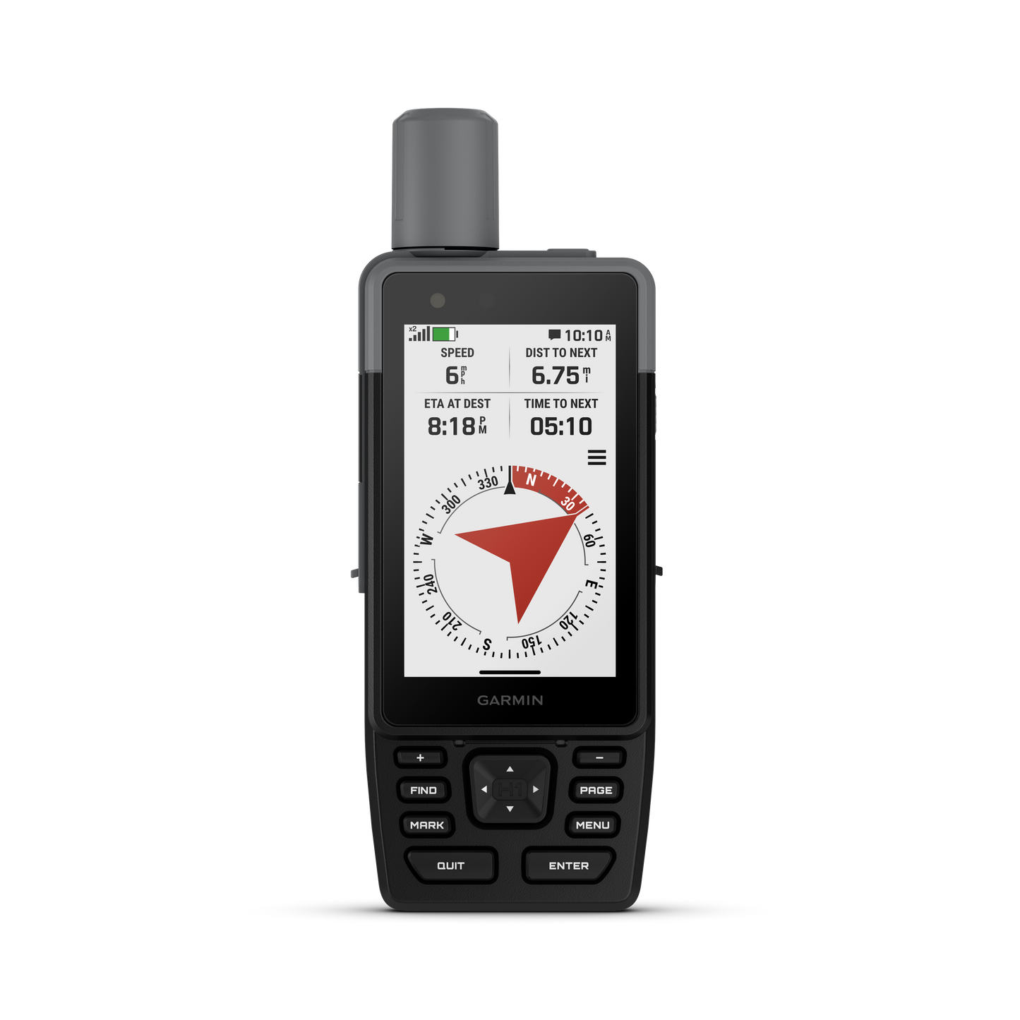 GPS portable Garmin GPSMAP 67i avec technologie satellite inReach (010-02812-00)
