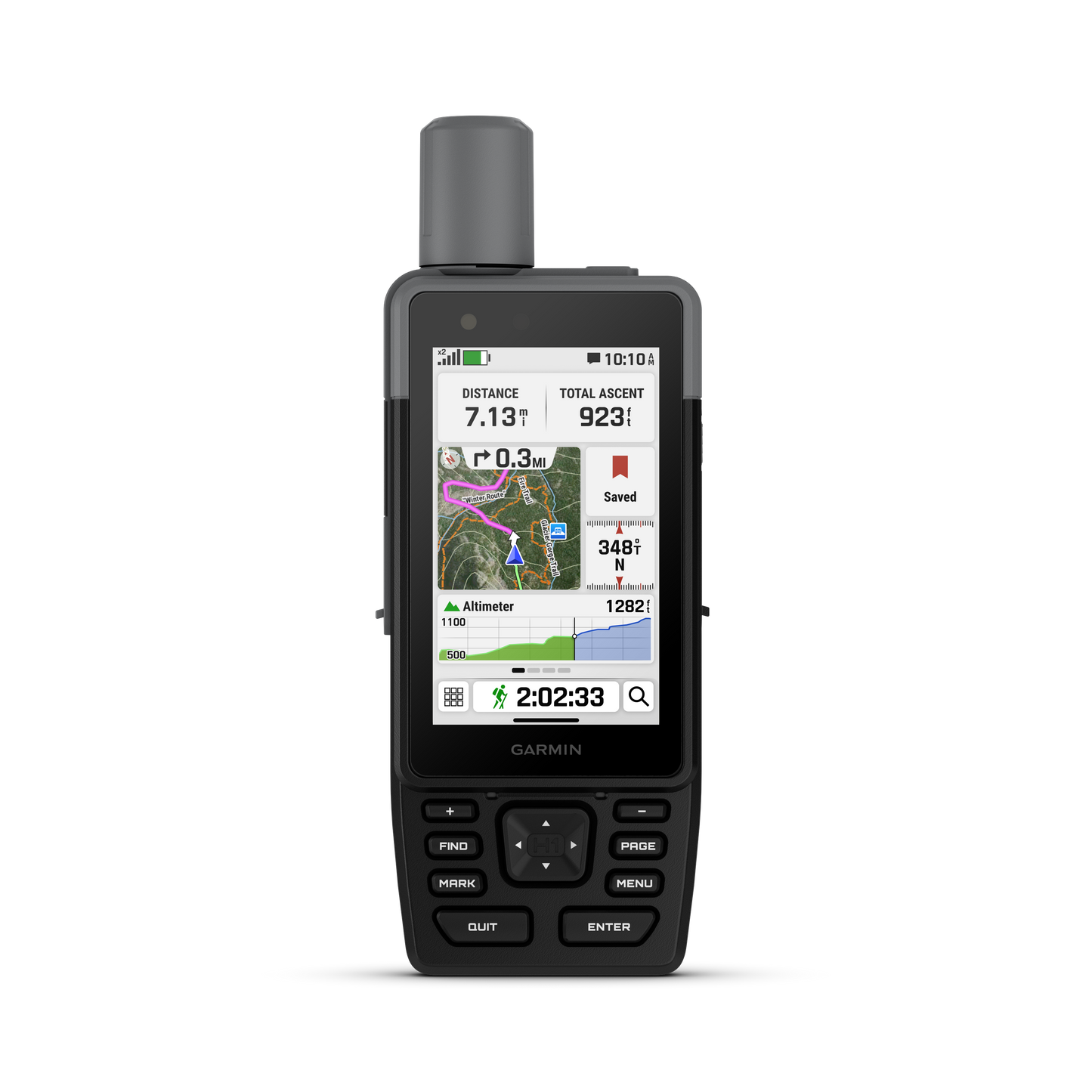 GPS portable Garmin GPSMAP 67i avec technologie satellite inReach (010-02812-00)