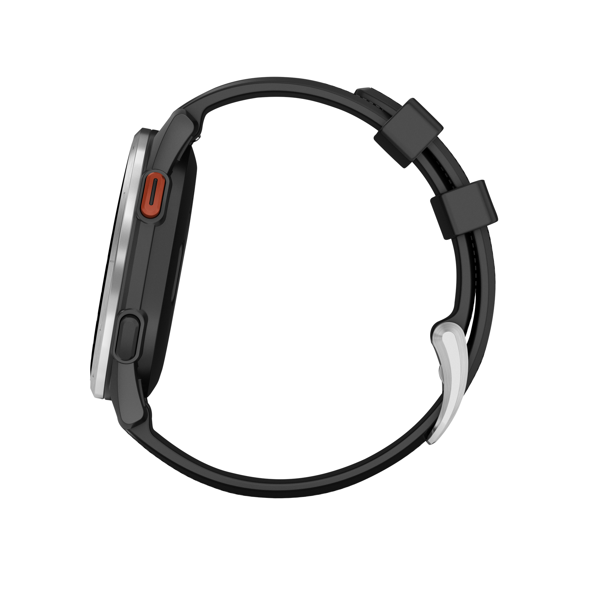 Garmin Approach S44, Silver Bezel/Black Band, Golf GPS Smartwatch & Rangefinder (010-03009-00)