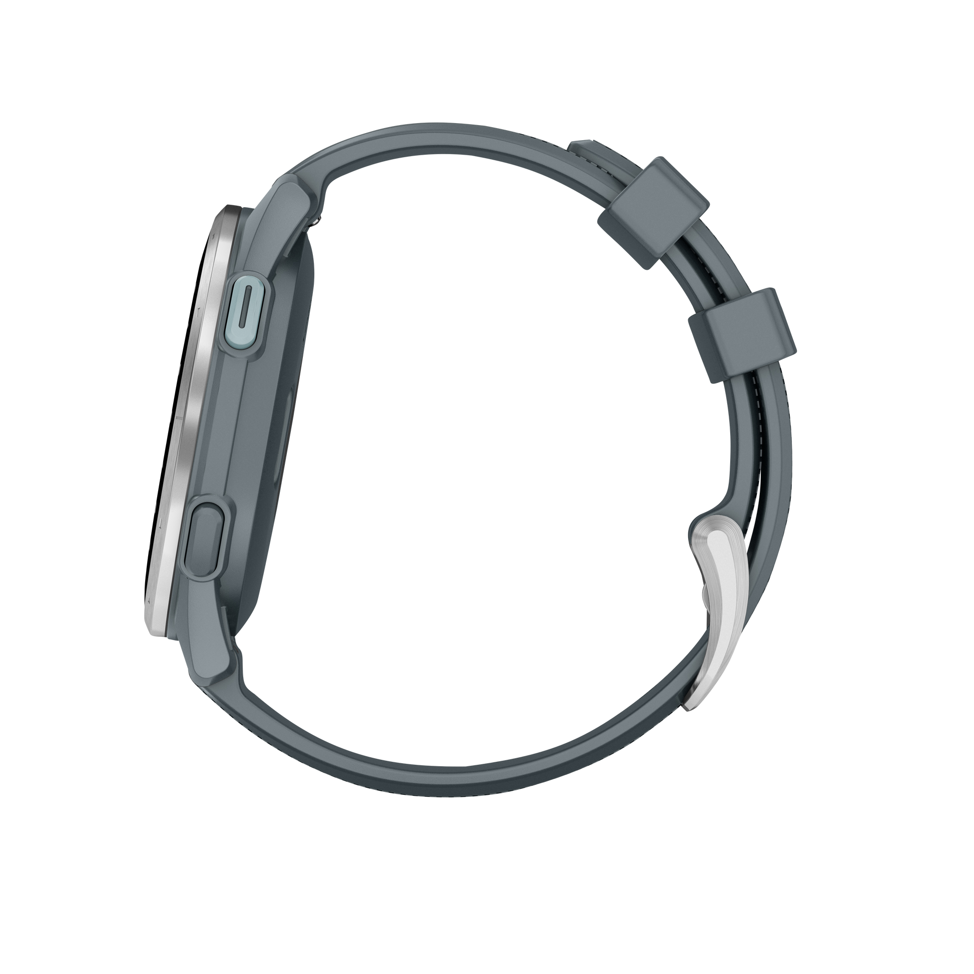 Garmin Approach S44, Silver Bezel/Twilight Band, Golf GPS Smartwatch & Rangefinder (010-03009-01)