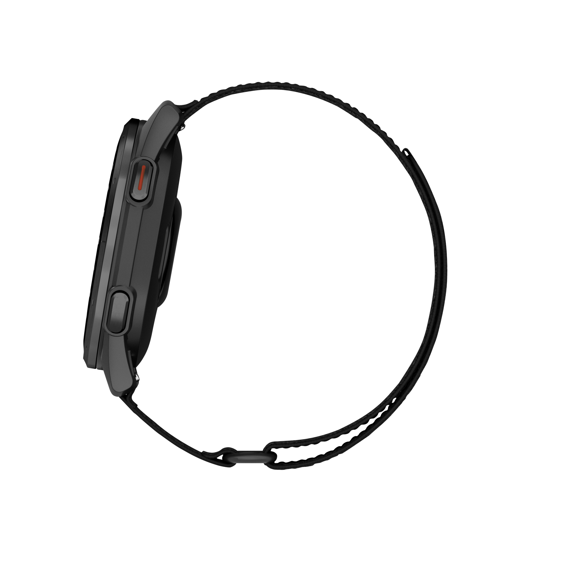 Garmin Approach S50, Slate Bezel/Black ComfortFit Nylon Band, Golf GPS Smartwatch & Rangefinder (010-03010-00)