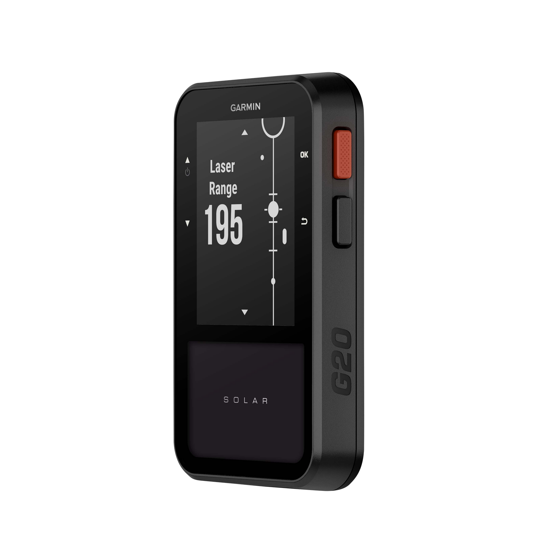 Garmin Approach G20 Solar, GPS Golf Handheld & Rangefinder (010-02889-00)
