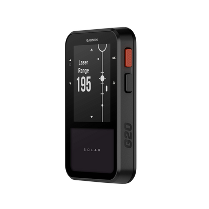 Garmin Approach G20 Solar, GPS Golf Handheld & Rangefinder (010-02889-00)