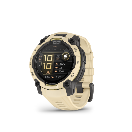 Garmin Instinct 3, (45mm), AMOLED, Citrine with Citrine Band (010-02936-02)