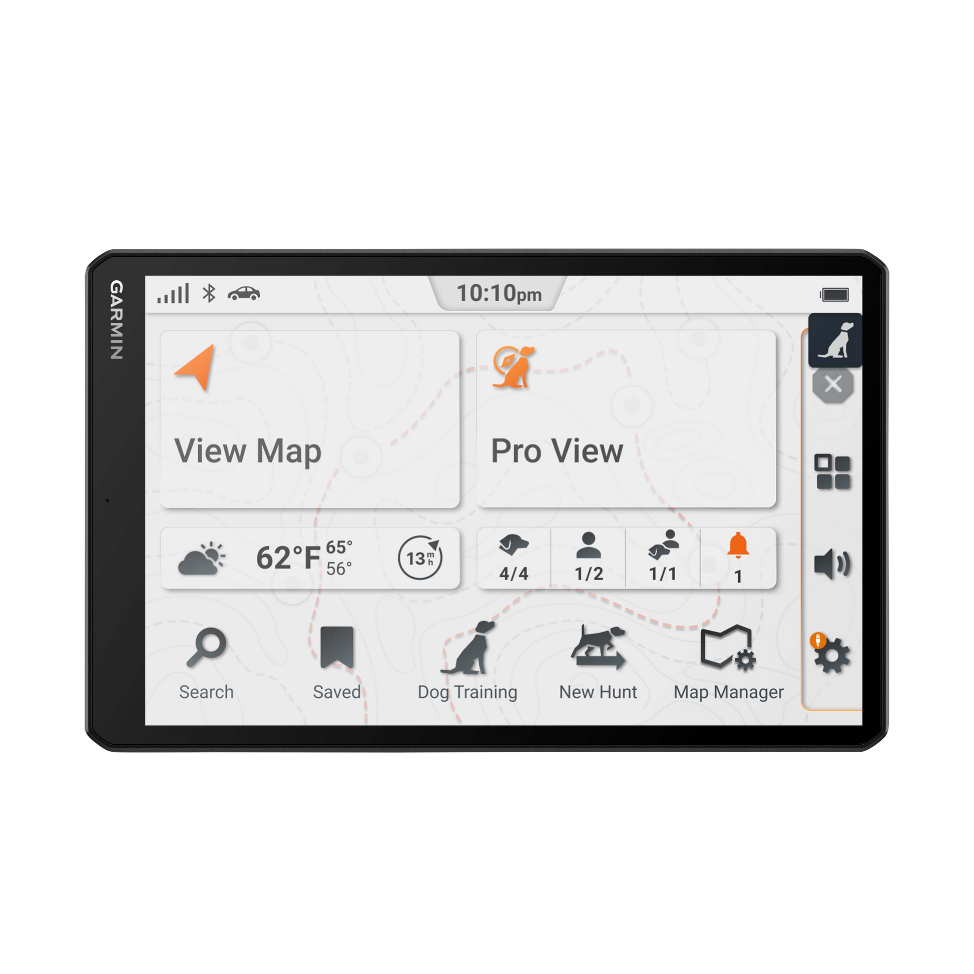 Garmin Alpha XL, 10-inch Rugged Dog Tracking GPS Navigator (010-03394-00)