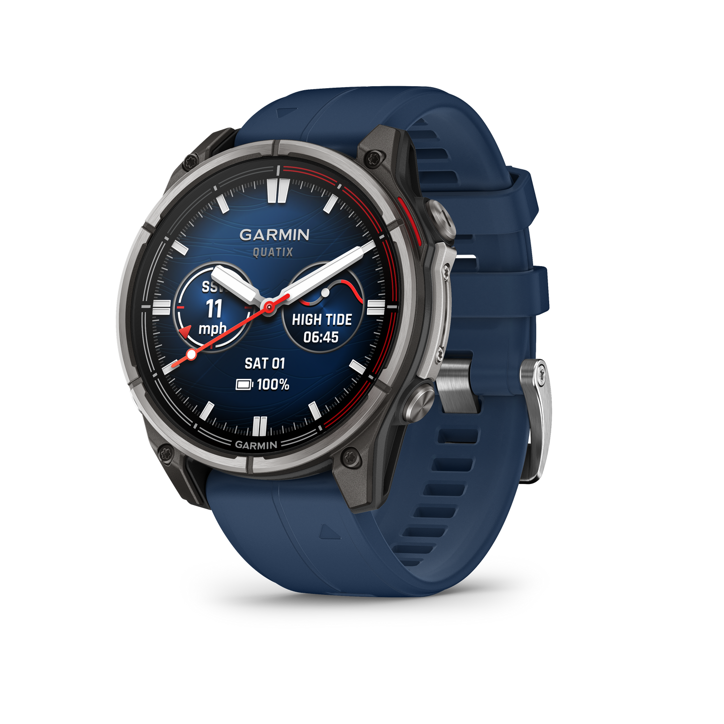 Garmin Quatix 8, (51mm), AMOLED, Marine GPS Smartwatch (010-02905-90)