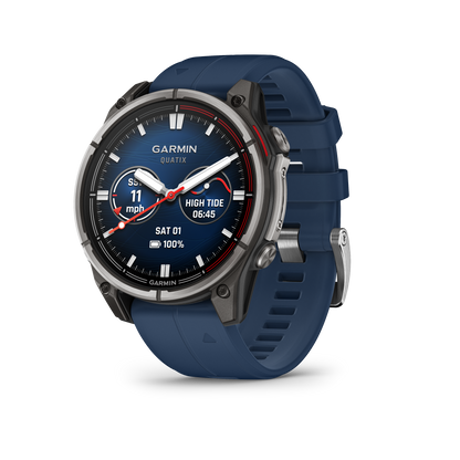 Garmin Quatix 8, (51mm), AMOLED, Marine GPS Smartwatch (010-02905-90)