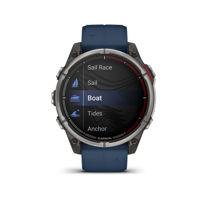 Garmin Quatix 8, (51mm), AMOLED, Marine GPS Smartwatch (010-02905-90)