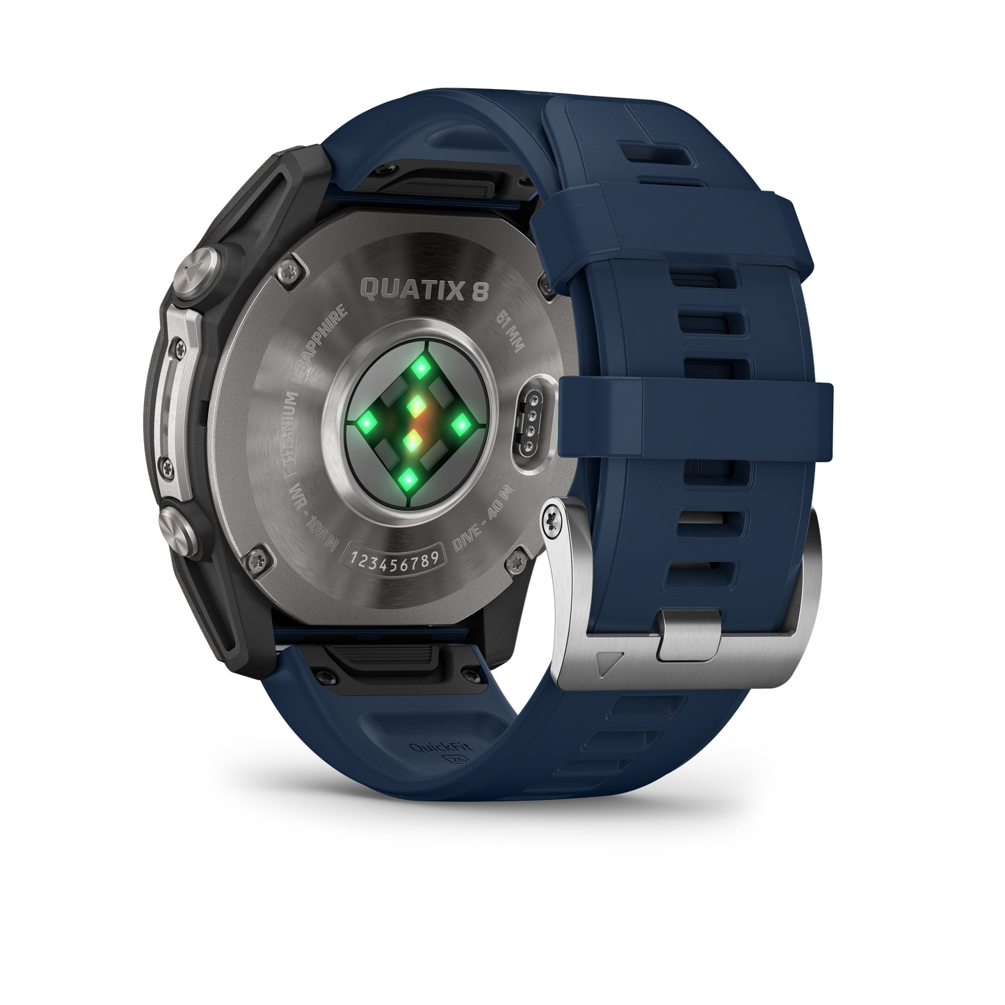 Garmin Quatix 8, (51mm), AMOLED, Marine GPS Smartwatch (010-02905-90)
