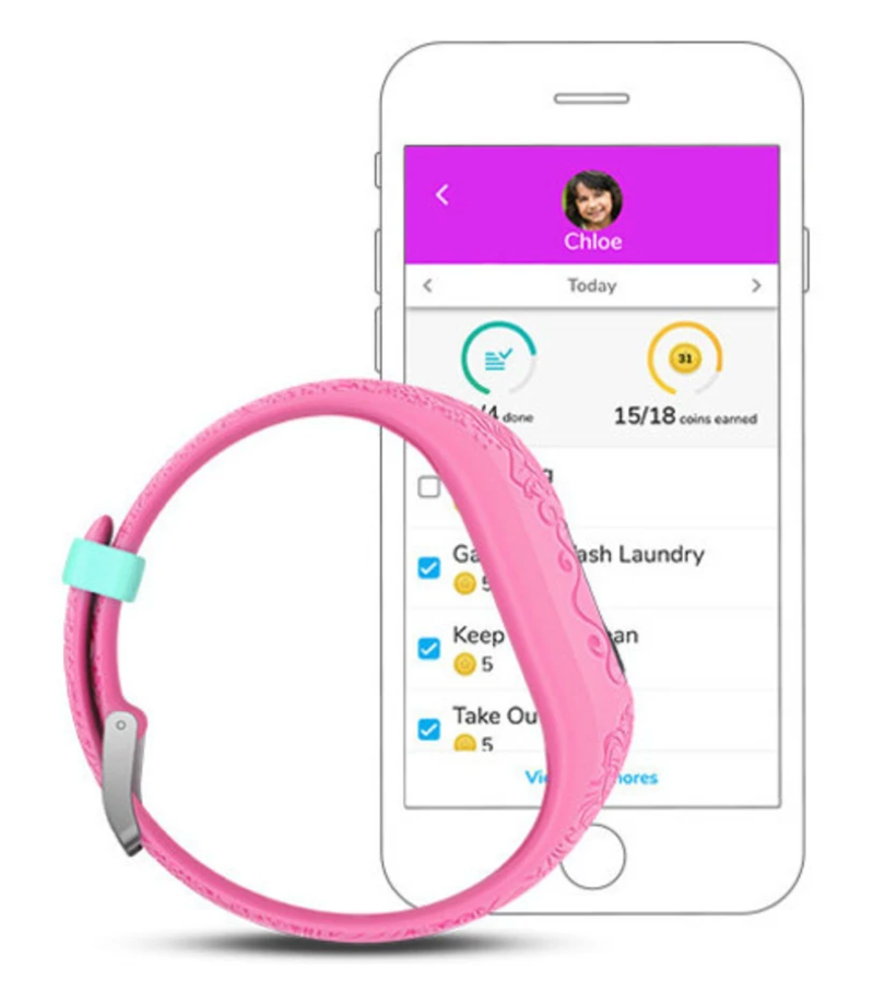 Montre Garmin vivofit Jr. 2 Disney Princess - Violet