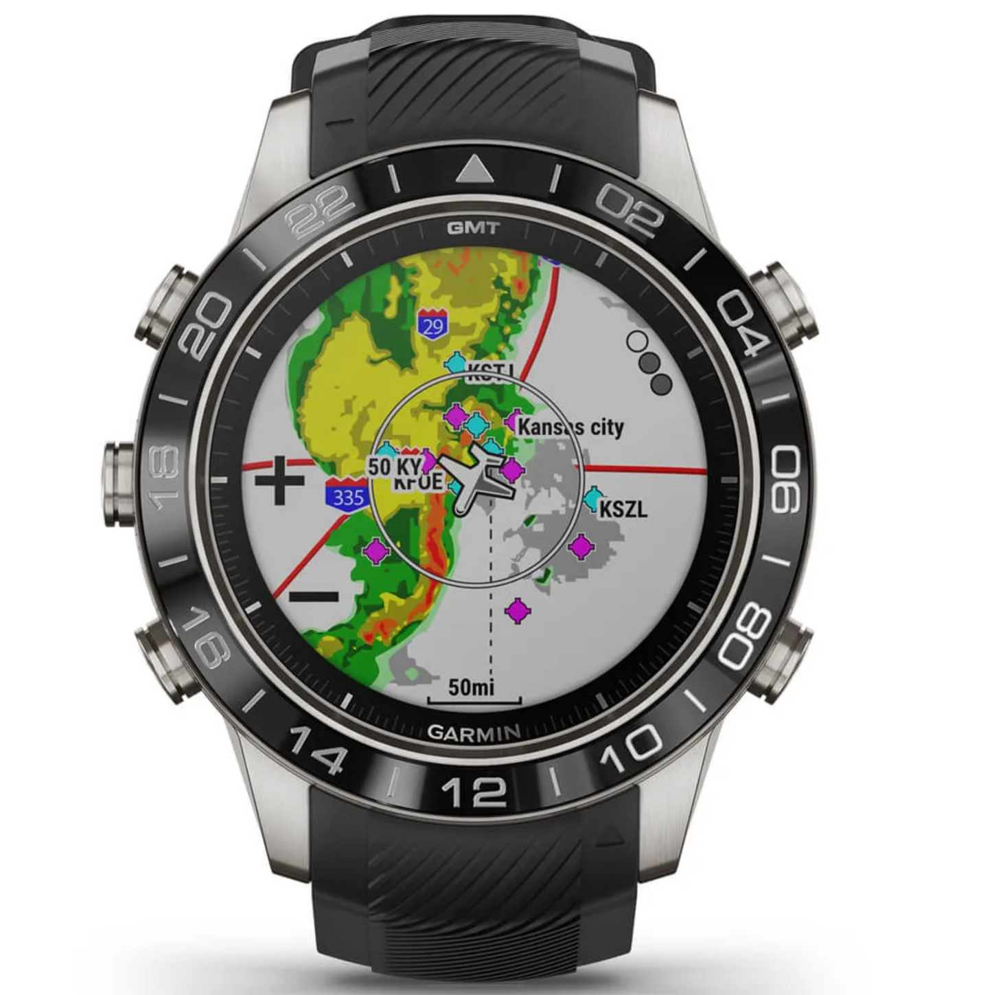Garmin Marq Driver, montre connectée GPS de luxe pour hommes (010-02006-00)