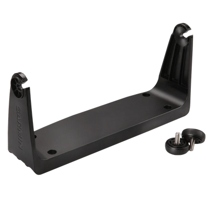 Garmin Bail Mount with Knobs for GPSMAP 7x08, black mounting bracket with two screws