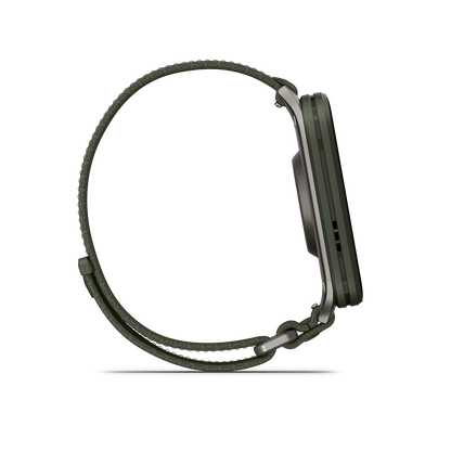 Garmin Venu 3, lunette en acier inoxydable argenté de 45 mm avec boîtier Whitestone et bracelet en silicone (010-02784-00)