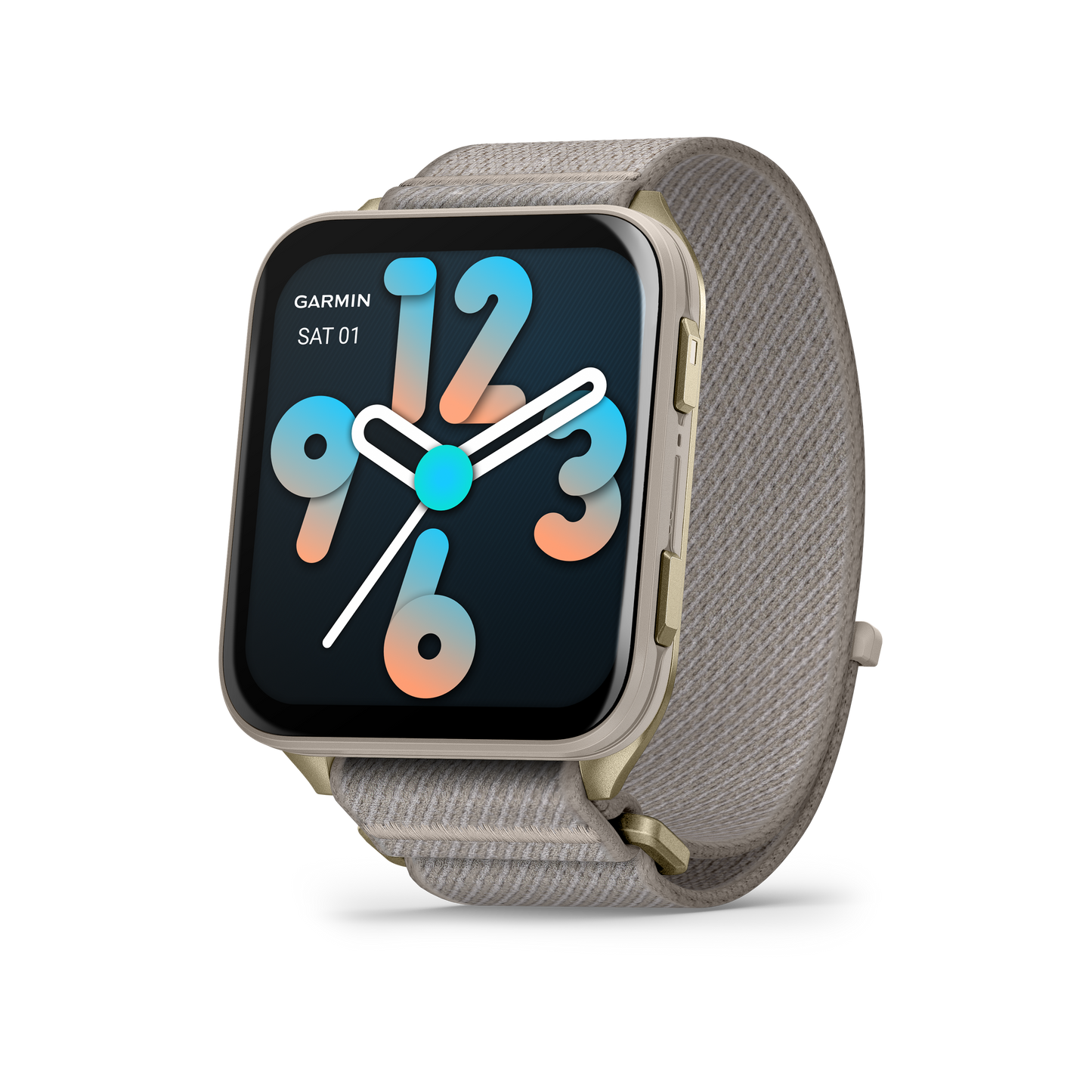 Garmin Venu 3, lunette en acier inoxydable argenté de 45 mm avec boîtier Whitestone et bracelet en silicone (010-02784-00)