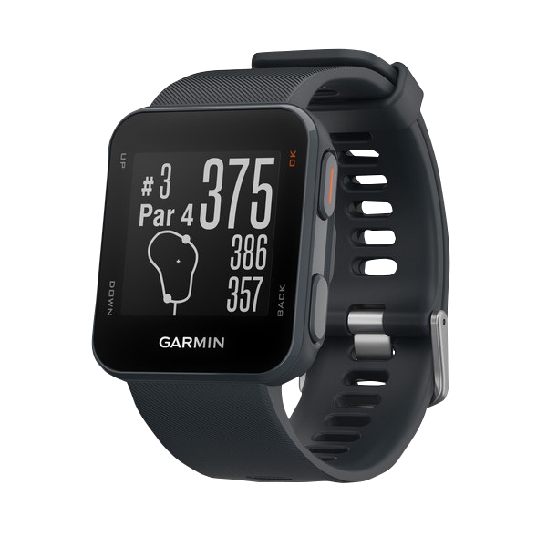 Garmin Approach S10, Granite Blue, Golf GPS Smartwatch & Rangefinder (010-02028-02)