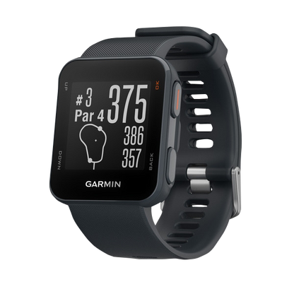Garmin Approach S10, Granite Blue, Golf GPS Smartwatch & Rangefinder (010-02028-02)
