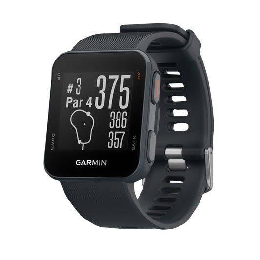 Garmin Approach S10, Granite Blue, Golf GPS Smartwatch & Rangefinder (010-02028-02) by Garmin
